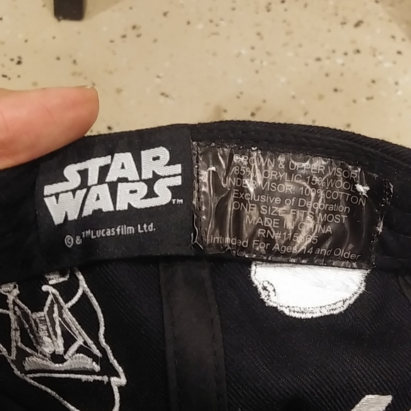 Star wars one size fits all hat - Picture 2 of 5
